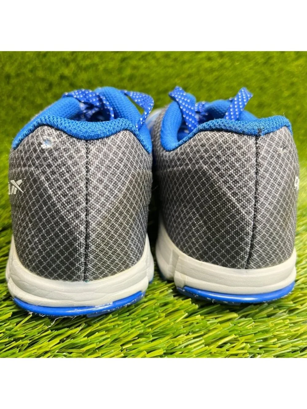 Reebok Speed TR Womens Size 6 Blue Gray Composite Toe Safety Working Shoes
